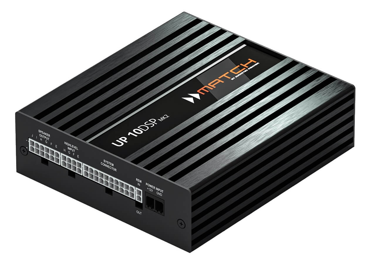 Усилвател Match UP 10DSP MK2, 8x65 + 2x160W RMS