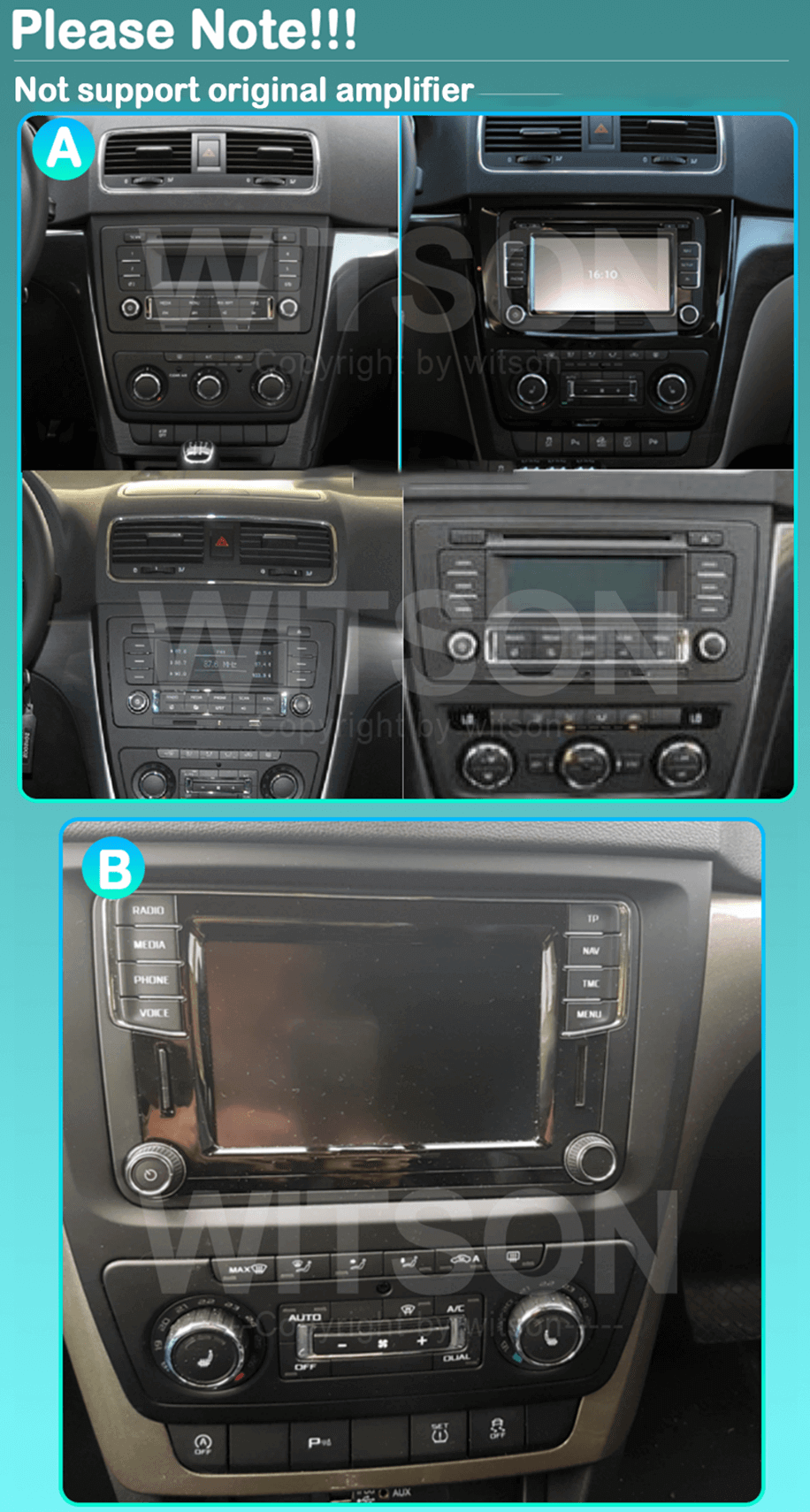 Мултимедия с Android 15 за Skoda Yeti 5L 2009-2014 WHV2151 image 5