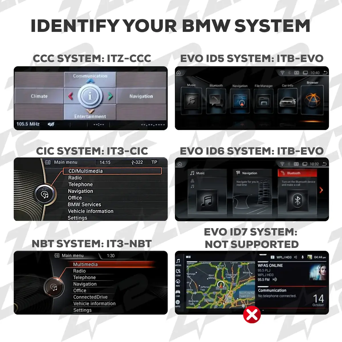 CarPlay интерфейс за BMW, Mini и Rolls Royce с NBT EVO(ID5/ID6) система image 3