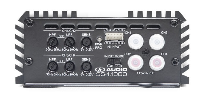 Усилвател DD Audio SS4.1300, 4-канален class D, 4x180W RMS image 2