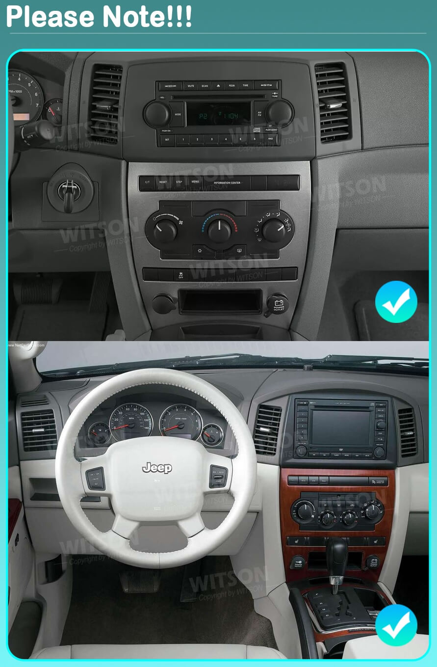 Мултимедия с Android 15 за Jeep Grand Cherokee 2004-2007 WL2833 image 4